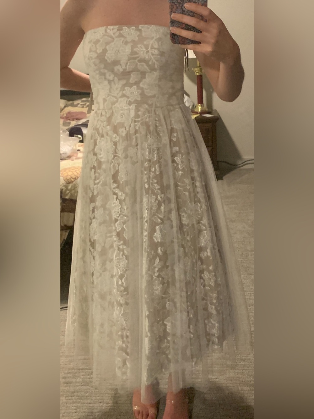 Aidan Mattox Rehearsal Dinner Dress